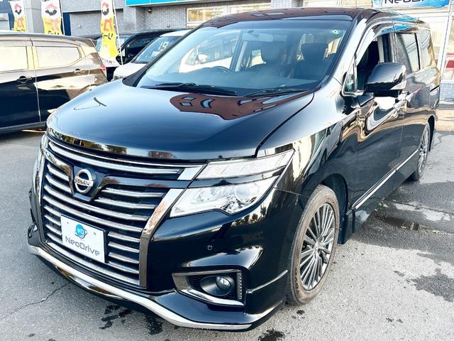 エルグランド ２５０ハイウェイスタープレミアムアーバンクロム　４ＷＤ　ワンオーナー　両側パワースライドドア　メーカーナビ　アラウンドビューモニター　後席モニター　本革シート　パワーバックドア　フルセグＴＶ　エンジンスターター　ＬＥＤヘッドライト　クルコン（18枚目）