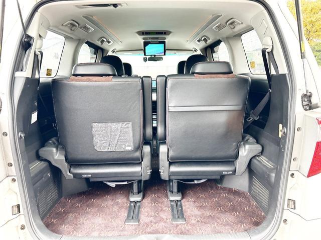 アルファード ２４０Ｓ　タイプゴールドＩＩ　４ＷＤ　本州仕入　両側パワースライドドア　パワーバックドア　メーカーＨＤＤナビ　フルセグＴＶ　後席モニター　ハーフレザーシート　純正アルミ　バックカメラ　ＥＴＣ　純正ドライブレコーダー　スマートキー（54枚目）