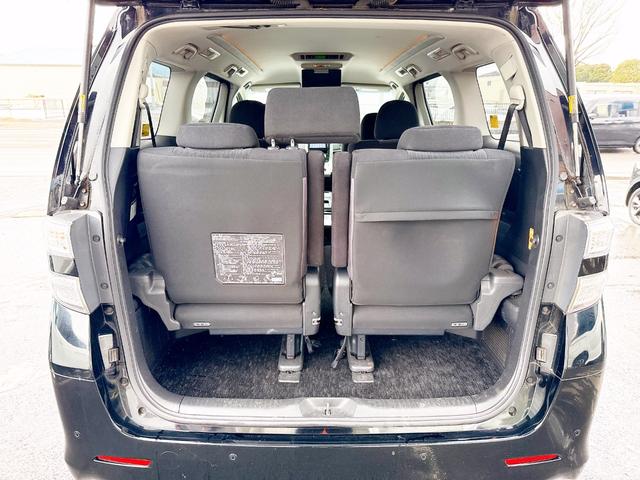 ヴェルファイア ２．４Ｚ　４ＷＤ　モデリスタエアロ　後期型　純正ナビ　後席モニター　パワースライド　２０ＡＷ　バックカメラ　３列シート　２列目オットマンシート　ＨＩＤ　スマートキー　ＭＴモード付　コーナーセンサー　ＥＴＣ（50枚目）