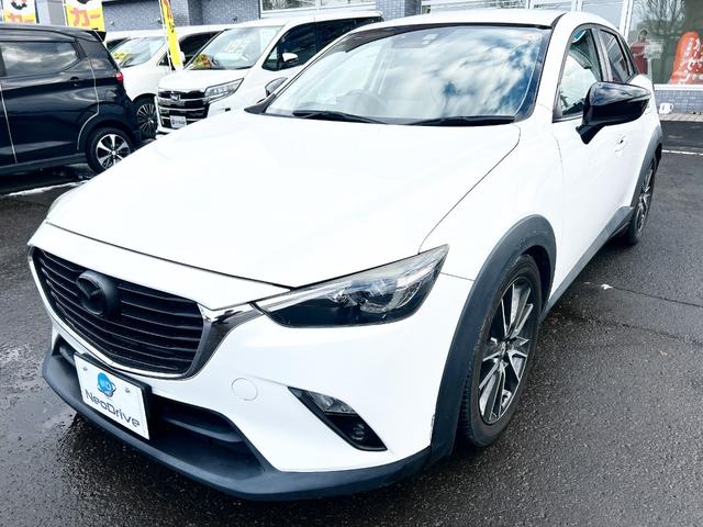 ＣＸ－３ ＸＤ　ツーリング　４ＷＤ　革シート　純正ナビ　フルセグＴＶ　バックカメラ　ローダウン　軽減ブレーキ　クルーズコントロール　スマートキー　アイドリングストップ　シートヒーター　ＭＴモード付　社外アルミ　横滑り防止（18枚目）