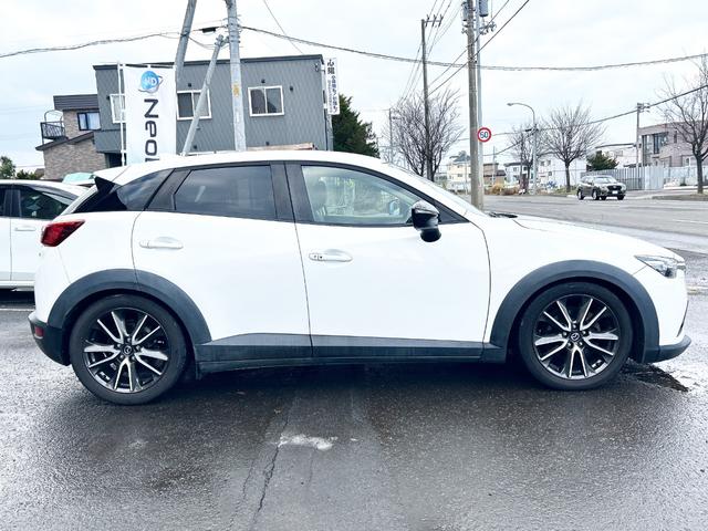 ＣＸ－３ ＸＤ　ツーリング　４ＷＤ　革シート　純正ナビ　フルセグＴＶ　バックカメラ　ローダウン　軽減ブレーキ　クルーズコントロール　スマートキー　アイドリングストップ　シートヒーター　ＭＴモード付　社外アルミ　横滑り防止（21枚目）