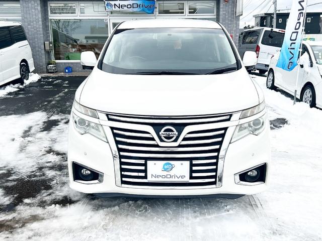 エルグランド ２５０ハイウェイスターＳ　４ＷＤ　本州仕入　両側パワースライドドア　純正ＨＤＤナビ　フルセグＴＶ　バックカメラ　後席モニター　純正ＬＥＤライト　純正フォグランプ　純正アルミ　ハーフレザーシート　クルーズコントロール　エンスタ（11枚目）