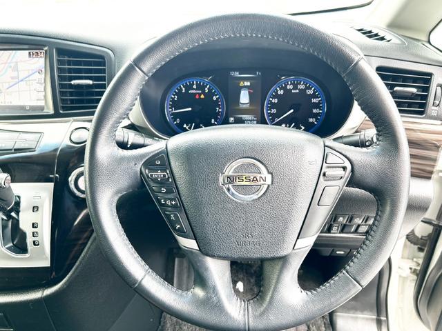 エルグランド ２５０ハイウェイスターＳ　４ＷＤ　本州仕入　両側パワースライドドア　純正ＨＤＤナビ　フルセグＴＶ　バックカメラ　後席モニター　純正ＬＥＤライト　純正フォグランプ　純正アルミ　ハーフレザーシート　クルーズコントロール　エンスタ（40枚目）