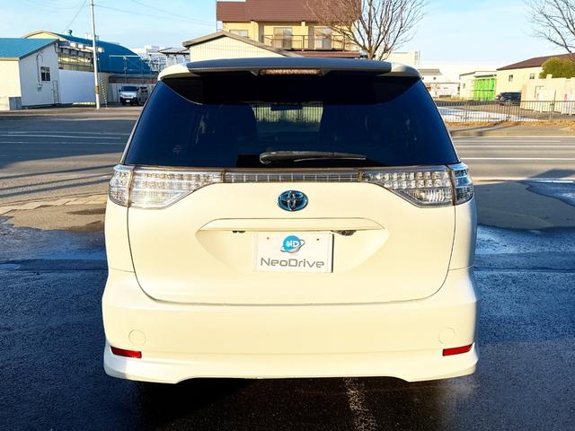 エスティマハイブリッド アエラス　４ＷＤ　本州仕入　寒冷地仕様　モデリスタエアロ　ムーンルーフ　両側パワースライドドア　社外ＳＤナビ　後席モニター　フルセグＴＶ　バックカメラ　プッシュスタート　スマートキー　クルコン　シートヒーター（12枚目）