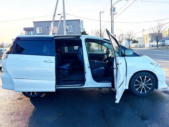 エスティマハイブリッド アエラス　４ＷＤ　本州仕入　寒冷地仕様　モデリスタエアロ　ムーンルーフ　両側パワースライドドア　社外ＳＤナビ　後席モニター　フルセグＴＶ　バックカメラ　プッシュスタート　スマートキー　クルコン　シートヒーター（23枚目）