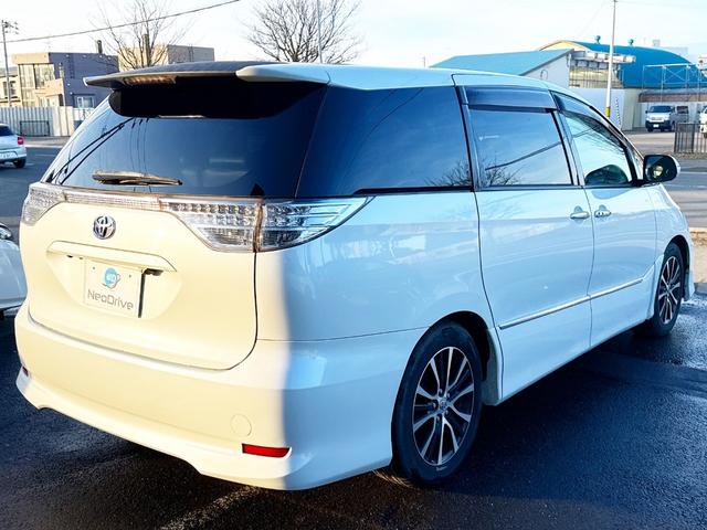 エスティマハイブリッド アエラス　４ＷＤ　本州仕入　寒冷地仕様　モデリスタエアロ　ムーンルーフ　両側パワースライドドア　社外ＳＤナビ　後席モニター　フルセグＴＶ　バックカメラ　プッシュスタート　スマートキー　クルコン　シートヒーター（24枚目）