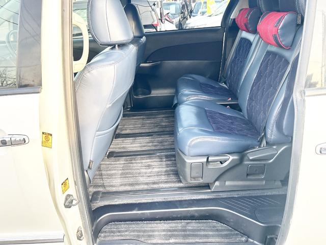 エスティマハイブリッド アエラス　４ＷＤ　本州仕入　寒冷地仕様　モデリスタエアロ　ムーンルーフ　両側パワースライドドア　社外ＳＤナビ　後席モニター　フルセグＴＶ　バックカメラ　プッシュスタート　スマートキー　クルコン　シートヒーター（60枚目）