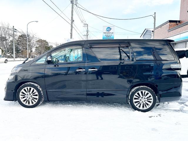 ヴェルファイア 2.4Z ゴールデンアイズ 4WD 本州仕入 純正ナビ 後席モニター 両側パワースライド 電動リアゲート ハーフレザー 2列目オットマンシート 7人乗り HID 純正アルミ 横滑り防止 MTモード付 CVT タイミングチェーン(28枚目)