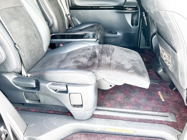 ヴェルファイア 2.4Z ゴールデンアイズ 4WD 本州仕入 純正ナビ 後席モニター 両側パワースライド 電動リアゲート ハーフレザー 2列目オットマンシート 7人乗り HID 純正アルミ 横滑り防止 MTモード付 CVT タイミングチェーン(48枚目)