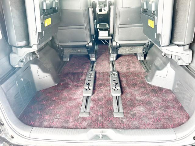 ヴェルファイア 2.4Z ゴールデンアイズ 4WD 本州仕入 純正ナビ 後席モニター 両側パワースライド 電動リアゲート ハーフレザー 2列目オットマンシート 7人乗り HID 純正アルミ 横滑り防止 MTモード付 CVT タイミングチェーン(55枚目)