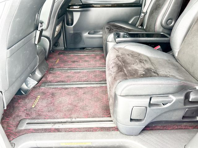 ヴェルファイア 2.4Z ゴールデンアイズ 4WD 本州仕入 純正ナビ 後席モニター 両側パワースライド 電動リアゲート ハーフレザー 2列目オットマンシート 7人乗り HID 純正アルミ 横滑り防止 MTモード付 CVT タイミングチェーン(59枚目)