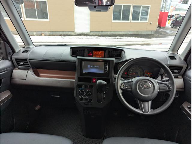 トール Ｘ　ＳＡＩＩＩ　４ＷＤ　スマートアシスト３　ナビＴＶ　Ｂカメラ　Ｂｌｕｅｔｏｏｔｈ　片側電動スライドドア　スマートキー２個　ＥＴＣ　夏冬タイヤ付き　修復歴無し（12枚目）