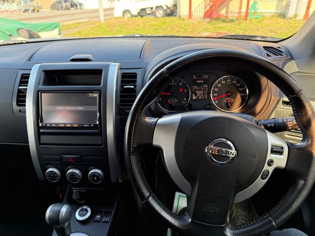 エクストレイル 20GT 4WD/ディーゼル車/純正SDナビフルセグ/バックカメラ/インテリジェントキー/クルーズコントロール/ETC/HIDヘッドランプ/Bluetooth再生(12枚目)