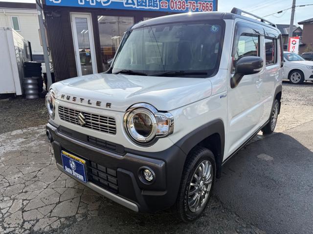 ハスラー ハイブリッドＸターボ　４ＷＤ／９インチナビ／リアスポイラー／ドラレコ／エンジンスターター／バックカメラ／シートヒーター／クルーズコントロール／（3枚目）