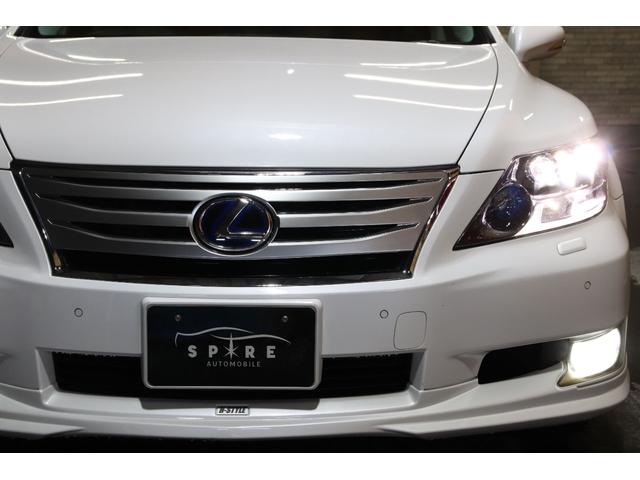 LS600hバージョンSIパッケージ4WDクレンツェ21AW 社外サスコン HDDナビ CD DVDチェンジャー フルセグTV バックカメラ スマートキー ETC USB ミュージックサーバー ブルートゥース パワートランク エアシート ステアリングヒーター(26枚目)