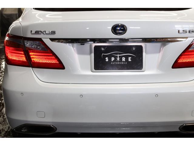 LS600hバージョンSIパッケージ4WDクレンツェ21AW 社外サスコン HDDナビ CD DVDチェンジャー フルセグTV バックカメラ スマートキー ETC USB ミュージックサーバー ブルートゥース パワートランク エアシート ステアリングヒーター(27枚目)