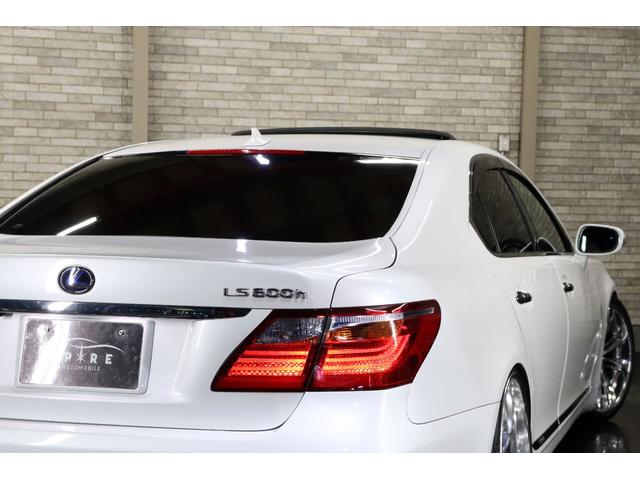 LS600hバージョンSIパッケージ4WDクレンツェ21AW 社外サスコン HDDナビ CD DVDチェンジャー フルセグTV バックカメラ スマートキー ETC USB ミュージックサーバー ブルートゥース パワートランク エアシート ステアリングヒーター(38枚目)