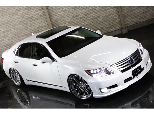 LS600hバージョンSIパッケージ4WDクレンツェ21AW 社外サスコン HDDナビ CD DVDチェンジャー フルセグTV バックカメラ スマートキー ETC USB ミュージックサーバー ブルートゥース パワートランク エアシート ステアリングヒーター(39枚目)