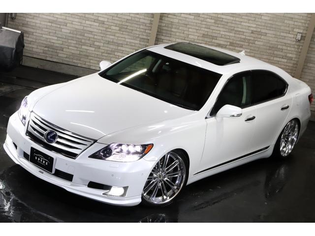 LS600hバージョンSIパッケージ4WDクレンツェ21AW 社外サスコン HDDナビ CD DVDチェンジャー フルセグTV バックカメラ スマートキー ETC USB ミュージックサーバー ブルートゥース パワートランク エアシート ステアリングヒーター(40枚目)