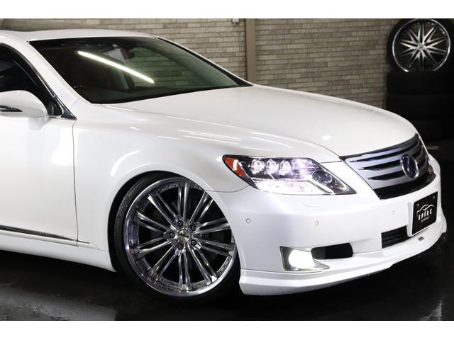 LS600hバージョンSIパッケージ4WDクレンツェ21AW 社外サスコン HDDナビ CD DVDチェンジャー フルセグTV バックカメラ スマートキー ETC USB ミュージックサーバー ブルートゥース パワートランク エアシート ステアリングヒーター(46枚目)
