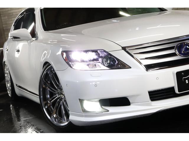 LS600hバージョンSIパッケージ4WDクレンツェ21AW 社外サスコン HDDナビ CD DVDチェンジャー フルセグTV バックカメラ スマートキー ETC USB ミュージックサーバー ブルートゥース パワートランク エアシート ステアリングヒーター(55枚目)