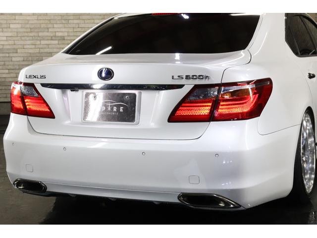LS600hバージョンSIパッケージ4WDクレンツェ21AW 社外サスコン HDDナビ CD DVDチェンジャー フルセグTV バックカメラ スマートキー ETC USB ミュージックサーバー ブルートゥース パワートランク エアシート ステアリングヒーター(58枚目)
