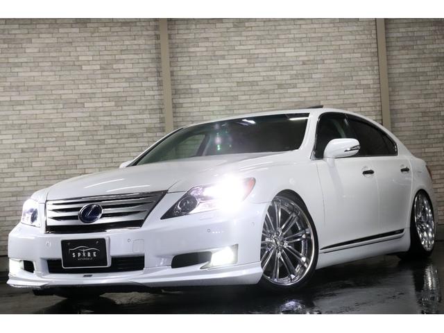 LS600hバージョンSIパッケージ4WDクレンツェ21AW 社外サスコン HDDナビ CD DVDチェンジャー フルセグTV バックカメラ スマートキー ETC USB ミュージックサーバー ブルートゥース パワートランク エアシート ステアリングヒーター(60枚目)