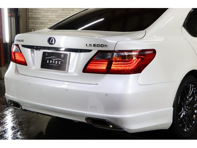 LS600hバージョンSIパッケージ4WDxエアロx19AW メーカーHDDナビ/6連DVDチェンジャー/フルセグTV/バックモニター/ミュージックサーバー/スマートキー/ビルトインETC/ブルートゥース/ミラーヒーター/タイミングチェーン/フルリアサンシェード(63枚目)
