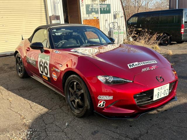 ロードスター NR-A パーティレース仕様 マツダスピードロールバー TE37(3枚目)