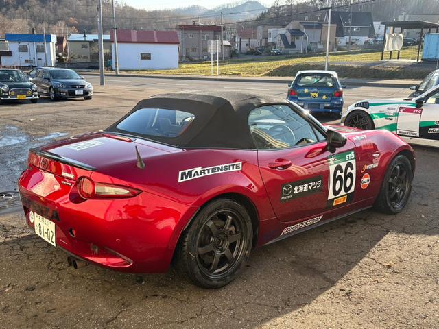 ロードスター NR-A パーティレース仕様 マツダスピードロールバー TE37(4枚目)