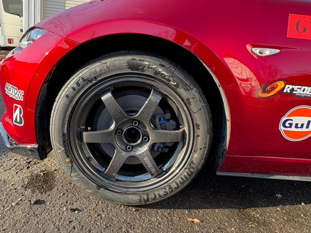 ロードスター NR-A パーティレース仕様 マツダスピードロールバー TE37(7枚目)