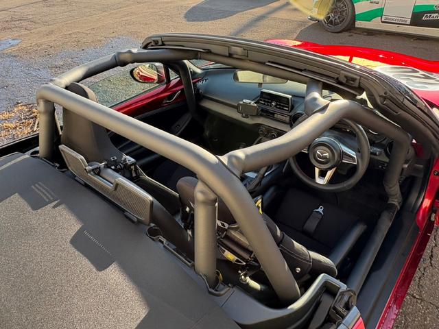 ロードスター NR-A パーティレース仕様 マツダスピードロールバー TE37(9枚目)