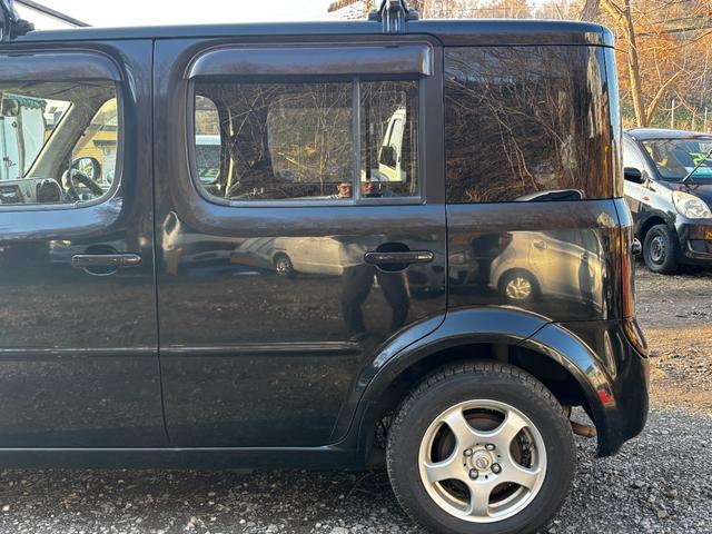 キューブ １４Ｓ　ＦＯＵＲ　キャリア　ドラレコ　キーレス　スタッドレス　切替４ＷＤ　ベンチシート（6枚目）