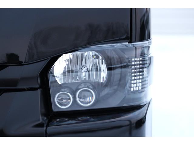 ハイエースバン スーパーＧＬ　ダークプライムＩＩ　登録済未使用車　新車コンプリート　寒冷地仕様　パノラミックビュー　デジタルインナーミラー　両側パワスラ　パワーバックドア　運助イージークローズ　アルパインＢＩＧＸ　レガンスエアロ　玄武ローダウン（15枚目）