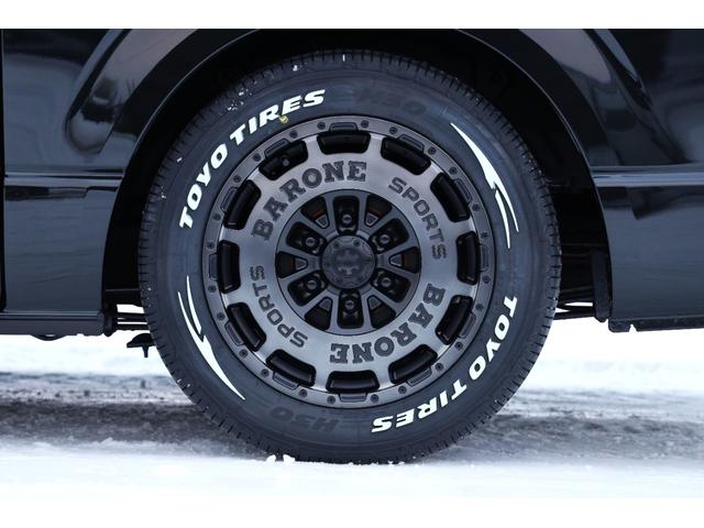 ハイエースバン スーパーＧＬ　ダークプライムＩＩ　登録済未使用車　新車コンプリート　寒冷地仕様　パノラミックビュー　デジタルインナーミラー　両側パワスラ　パワーバックドア　運助イージークローズ　アルパインＢＩＧＸ　レガンスエアロ　玄武ローダウン（39枚目）