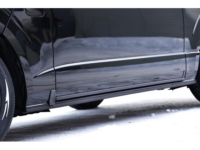 ハイエースバン スーパーＧＬ　ダークプライムＩＩ　登録済未使用車　新車コンプリート　寒冷地仕様　パノラミックビュー　デジタルインナーミラー　両側パワスラ　パワーバックドア　運助イージークローズ　アルパインＢＩＧＸ　レガンスエアロ　玄武ローダウン（73枚目）