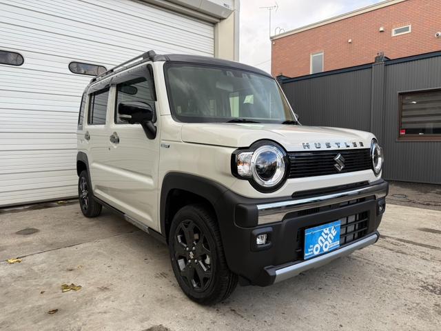 ハスラー タフワイルドターボ　純正全方位モニター付きナビ・純正フロアマット・ドアバイザー・１４インチ新品スタッドレス＆アルミ・下廻り防錆（6枚目）