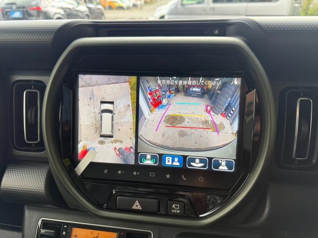 ハスラー タフワイルドターボ　純正全方位モニター付きナビ・純正フロアマット・ドアバイザー・１４インチ新品スタッドレス＆アルミ・下廻り防錆（12枚目）