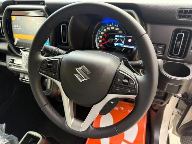 ハスラー タフワイルドターボ　純正全方位モニター付きナビ・純正フロアマット・ドアバイザー・１４インチ新品スタッドレス＆アルミ・下廻り防錆（14枚目）