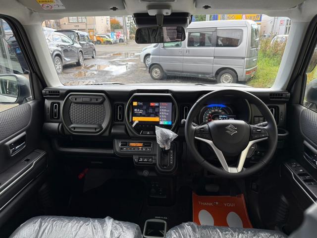 ハスラー タフワイルドターボ　純正全方位モニター付きナビ・純正フロアマット・ドアバイザー・１４インチ新品スタッドレス＆アルミ・下廻り防錆（15枚目）