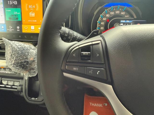 ハスラー タフワイルドターボ　純正全方位モニター付きナビ・純正フロアマット・ドアバイザー・１４インチ新品スタッドレス＆アルミ・下廻り防錆（16枚目）