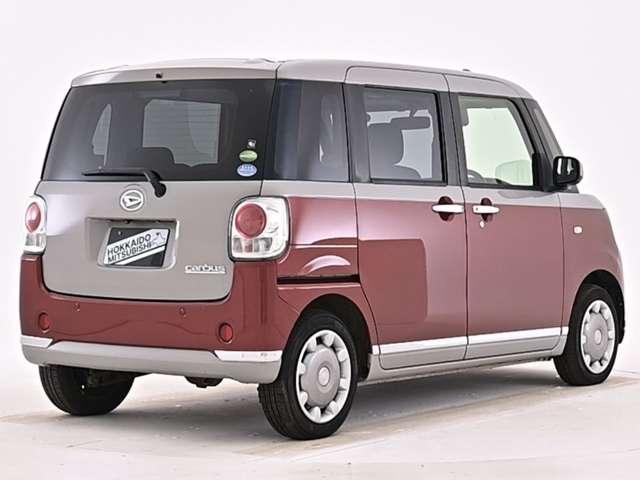 ムーヴキャンバス Xブラックインテリアリミテッド SAIII ナビ マルチアラウンドモニター ETC ベンチシート 両側電動スライドドア オートマチックハイビーム スマートキー オートライト(18枚目)