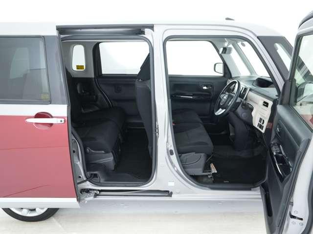 ムーヴキャンバス Xブラックインテリアリミテッド SAIII ナビ マルチアラウンドモニター ETC ベンチシート 両側電動スライドドア オートマチックハイビーム スマートキー オートライト(19枚目)