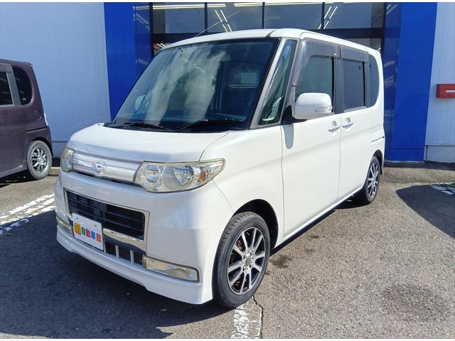 タント カスタムＬ　片側スライドドア　禁煙車　ＡＢＳ　Ｗエアバック　社外アルミホイール　ＣＤ　キーレス　パワーステアリング　エアコンＯＫ（6枚目）