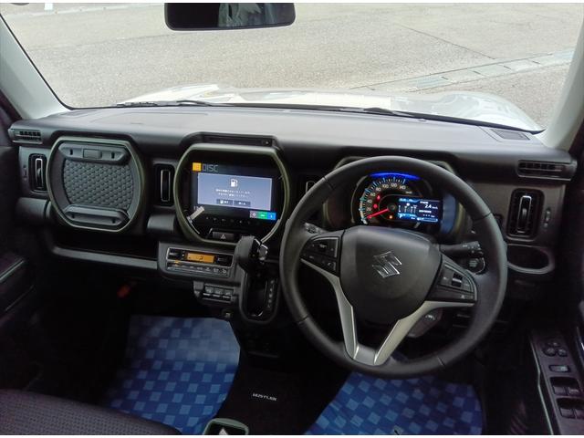 ハスラー タフワイルド　全方位モニター　ナビＴＶ　スズキコネクト　４ＷＤ　届出済使用車　衝突軽減ブレーキ　Ｂｌｕｅｔｏｏｔｈ　全周囲・バックカメラ　純正ナビＴＶ　シート・ドアミラーヒーター　スマートキー　プッシュスタート（8枚目）