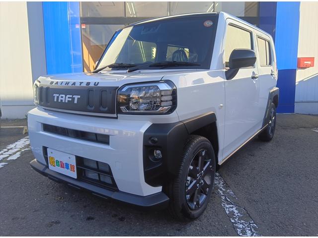 タフト Ｇターボ　届出済未使用車　衝突軽減ブレーキ　シートヒーター　誤発進抑制装置　横滑り防止装置　ＬＥＤヘッドライト　純正アルミホイール　スマートキー　プッシュスタート　Ｗ・サイド・カーテンエアバック（6枚目）