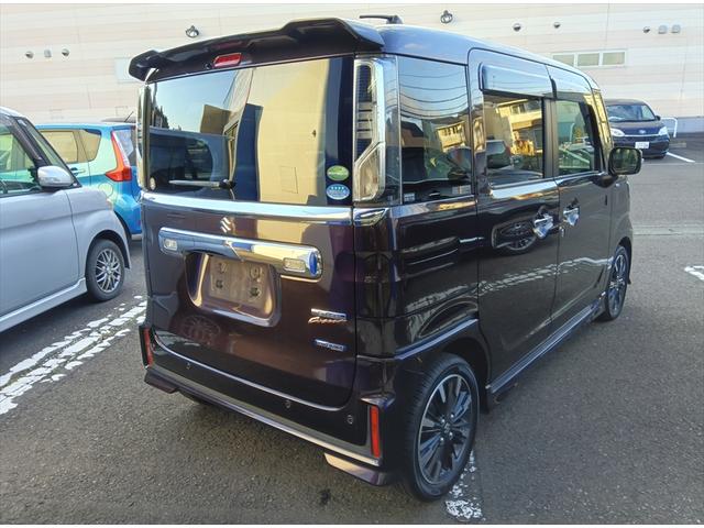 スペーシアカスタム ハイブリッドXS 衝突軽減ブレーキ Bluetooth バックカメラ 社外ナビTV 両側パワースライドドア ETC 禁煙車 シートヒーター 誤発進抑制装置 横滑り防止装置 W・サイドエアバック アイドリングストップ(2枚目)