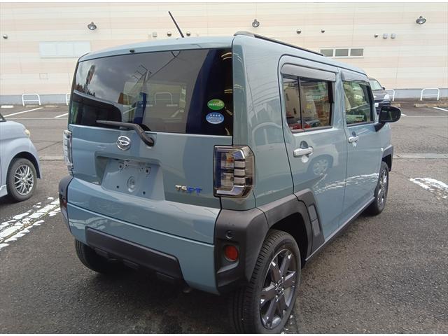 タフト Ｇターボ　パノラマビューモニター　純正ナビＴＶ　衝突軽減ブレーキ　Ｂｌｕｅｔｏｏｔｈ　バックカメラ　ドラレコ　禁煙車　シートヒーター　誤発進抑制　横滑り防止　Ｗ・サイド・カーテンエアバック　ＬＥＤ　純正アルミ（2枚目）