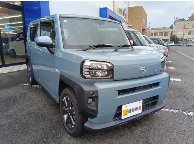 タフト Ｇターボ　パノラマビューモニター　純正ナビＴＶ　衝突軽減ブレーキ　Ｂｌｕｅｔｏｏｔｈ　バックカメラ　ドラレコ　禁煙車　シートヒーター　誤発進抑制　横滑り防止　Ｗ・サイド・カーテンエアバック　ＬＥＤ　純正アルミ（3枚目）