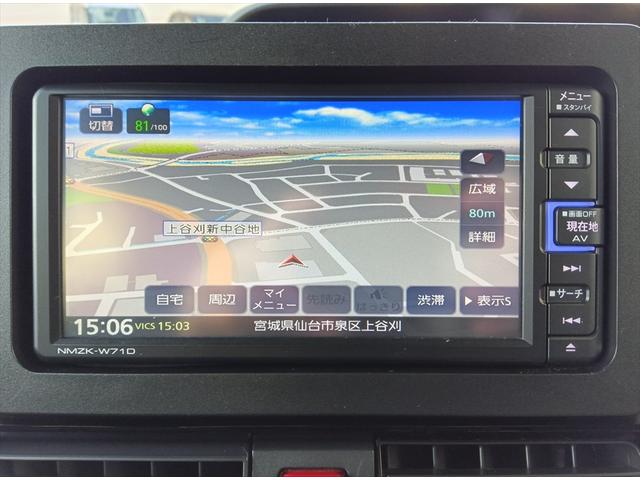 タント カスタムＲＳ　ターボ　純正ナビＴＶ　パノラマモニター　後期型　衝突軽減ブレーキ　Ｂｌｕｅｔｏｏｔｈ　バックカメラ　ドラレコ　両側パワースライドドア　ＥＴＣ　禁煙車　シートヒーター　誤発進抑制装置　横滑り防止装置（15枚目）